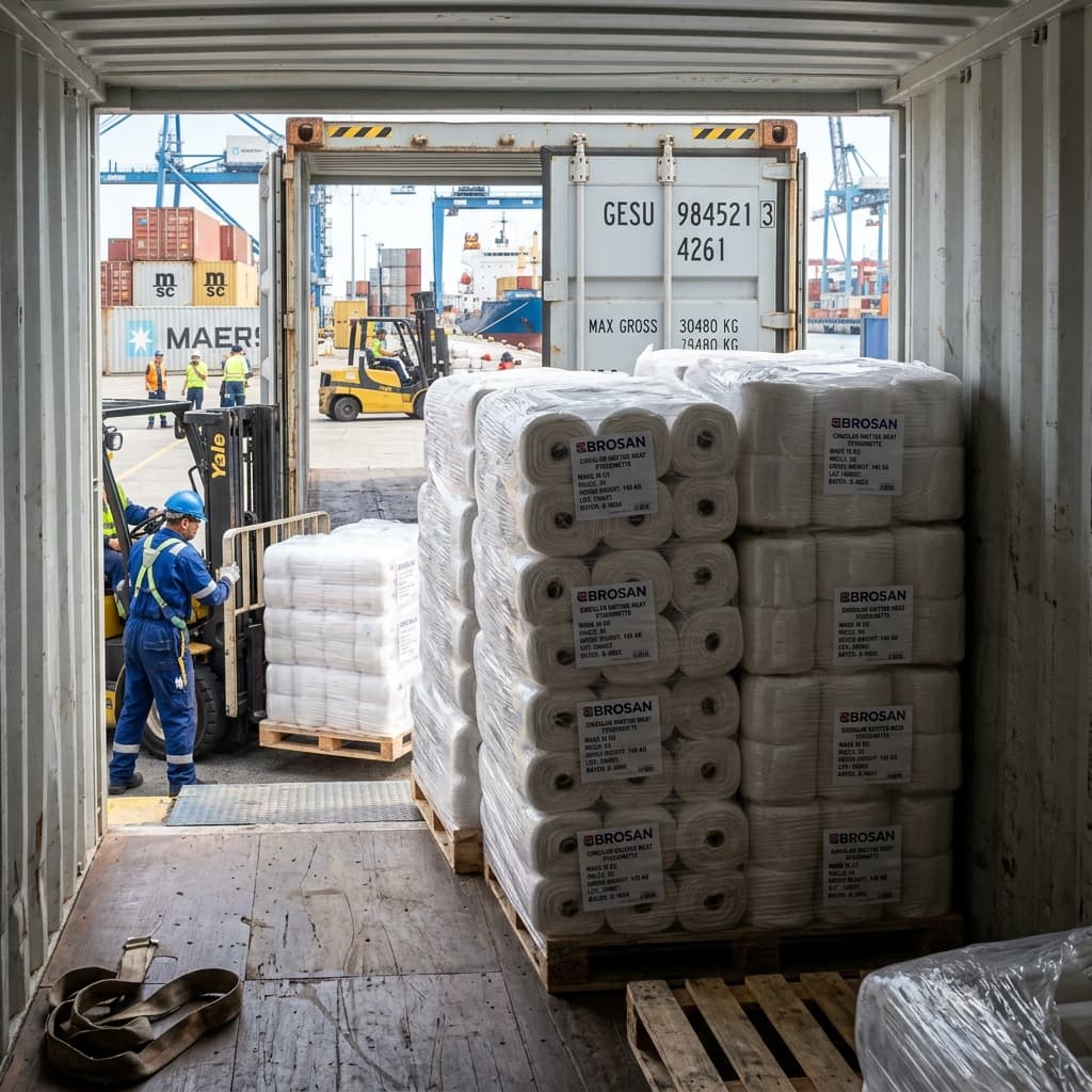 Global Shipping and Logistics Container